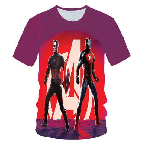 Captain America & Ironman T-shirt